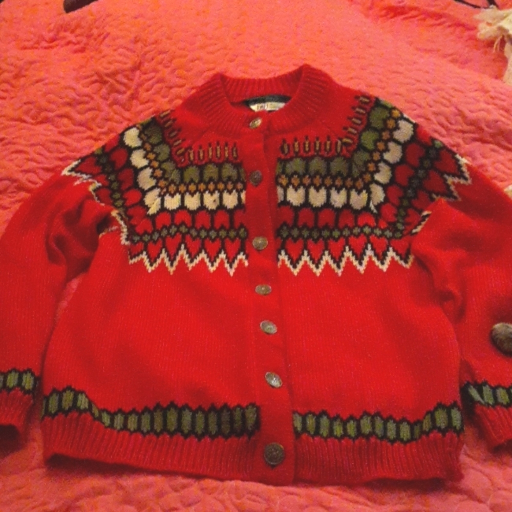 Dale Of Norway Vintage Wool Ski Sweater